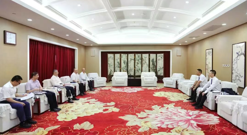 张晓仑亲切会见全国青联副主席叶林伟、...